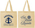 Personalized Family Reunion Cotton Tote Bags - Cruise Anchor | 160028
