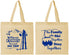 Personalized Family Reunion Cotton Tote Bags - Ski Trip | 160040