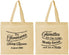 Personalized Family Reunion Cotton Tote Bags - String Lights | 160059
