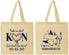 Personalized Wedding Cotton Tote Bags - Massachusetts | 170