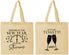 Personalized New Years Cotton Tote Bags - 2027 Toast | 170008