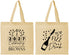 Personalized New Years Cotton Tote Bags - 2027 Pop Fizz Drink | 170009