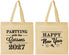Personalized New Years Cotton Tote Bags - 2027 Nye | 170016