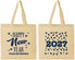 Personalized New Years Cotton Tote Bags - 2027 Confetti | 170027