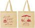 Personalized Wedding Cotton Tote Bags - Mississippi | 173