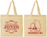 Personalized Wedding Cotton Tote Bags - Missouri | 174