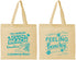 Personalized Family Vacation Cotton Tote Bags - Feeling Beachy | 180002