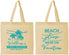 Personalized Family Vacation Cotton Tote Bags - Beach Please | 180004
