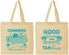 Personalized Family Vacation Cotton Tote Bags - Good Times Tan Lines | 180005