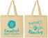 Personalized Family Vacation Cotton Tote Bags - Feeling Beachy | 180009