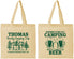 Personalized Family Vacation Cotton Tote Bags - Camping Park | 180013