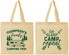 Personalized Family Vacation Cotton Tote Bags - Camping Trip | 180016
