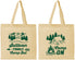 Personalized Family Vacation Cotton Tote Bags - Family Camp Out | 180019