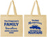 Personalized Family Vacation Cotton Tote Bags - Mountains | 180021