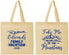 Personalized Family Vacation Cotton Tote Bags - Mountains | 180024
