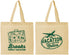 Personalized Family Vacation Cotton Tote Bags - Road Trip Plane | 180052