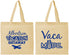 Personalized Family Vacation Cotton Tote Bags - Vacay Vibes Trip | 180055