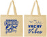 Personalized Family Vacation Cotton Tote Bags - Vacay Vibes | 180057