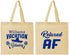 Personalized Family Vacation Cotton Tote Bags - Beach | 180059
