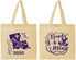 Personalized Mardi Gras Cotton Tote Bags - Beads And Bling | 190002