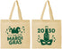 Personalized Mardi Gras Cotton Tote Bags - New Orleans | 190003