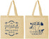 Personalized Wedding Cotton Tote Bags - Vermont | 194