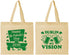 Personalized St Patricks Day Cotton Tote Bags - Dublin My Vision | 200016
