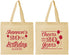 Personalized Birthday Cotton Tote Bags - Cheers To 20 Years | 20004