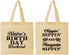 Personalized Birthday Cotton Tote Bags - Chippin Dippin Sippin | 20008