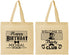 Personalized Birthday Cotton Tote Bags - 30th | 20018