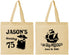 Personalized Birthday Cotton Tote Bags - 75th Shipwrecked | 20029