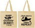 Personalized Birthday Cotton Tote Bags - 35th Fiesta Siesta Tequila | 20031