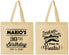 Personalized Birthday Cotton Tote Bags - 30th Fiesta | 20034