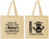 Personalized Birthday Cotton Tote Bags - 35th Nacho Average Party | 20036