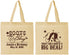 Personalized Birthday Cotton Tote Bags - Boots And Bling | 20038