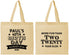 Personalized Birthday Cotton Tote Bags - 40th | 20045