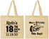 Personalized Birthday Cotton Tote Bags - 18th | 20046