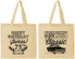 Personalized Birthday Cotton Tote Bags - 75th Classic Car | 20055
