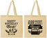 Personalized Birthday Cotton Tote Bags - 65th Classic Radio | 20056