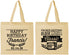 Personalized Birthday Cotton Tote Bags - 60th Classic Tv | 20057