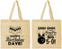 Personalized Birthday Cotton Tote Bags - 50th Bowing | 20071
