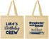 Personalized Birthday Cotton Tote Bags - Crusin Boozin | 20073