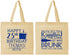 Personalized Birthday Cotton Tote Bags - 25th | 20091