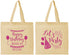 Personalized Birthday Cotton Tote Bags - 65th | 20105