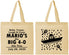 Personalized Birthday Cotton Tote Bags - 40th Mexico | 20109