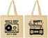 Personalized Birthday Cotton Tote Bags - 50th Cassette Tape | 20117
