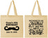 Personalized Birthday Cotton Tote Bags - 40th | 20131
