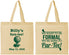 Personalized Birthday Cotton Tote Bags - 40th Golf | 20134