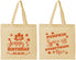 Personalized Birthday Cotton Tote Bags - 25th Thanksgiving | 20144
