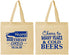 Personalized Birthday Cotton Tote Bags - Cheers To Many Years | 20167
